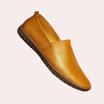 Herren Vegan Leather Slip-On Loafers | Stylish Casual Dress Shoes 1