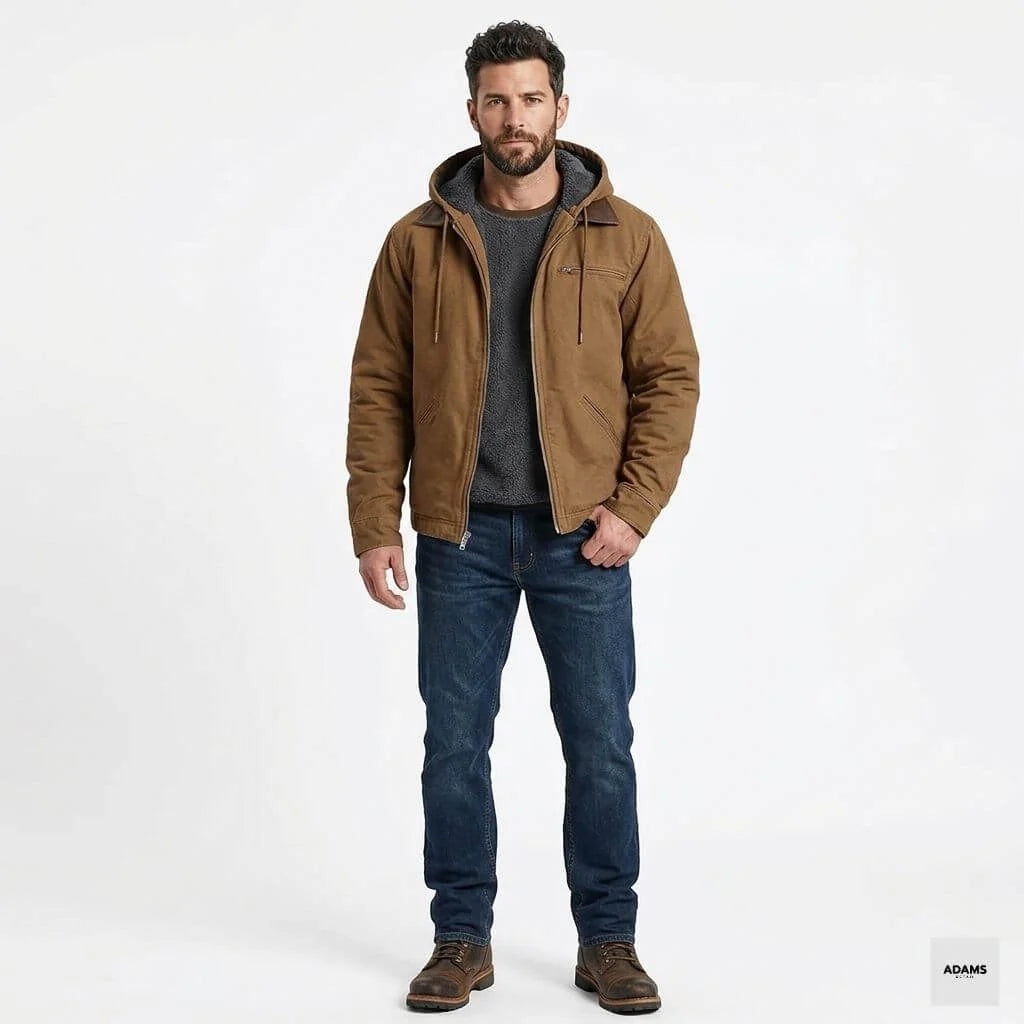 Herren Wasserdichte Outdoor-Jacke | Elegante Moderne Regenjacke 1