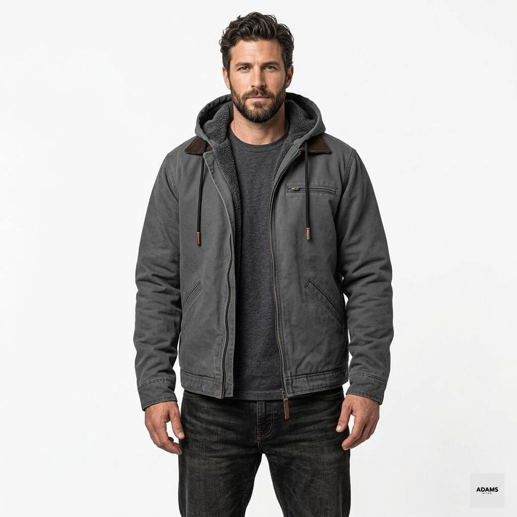 Herren Wasserdichte Outdoor-Jacke | Elegante Moderne Regenjacke 7