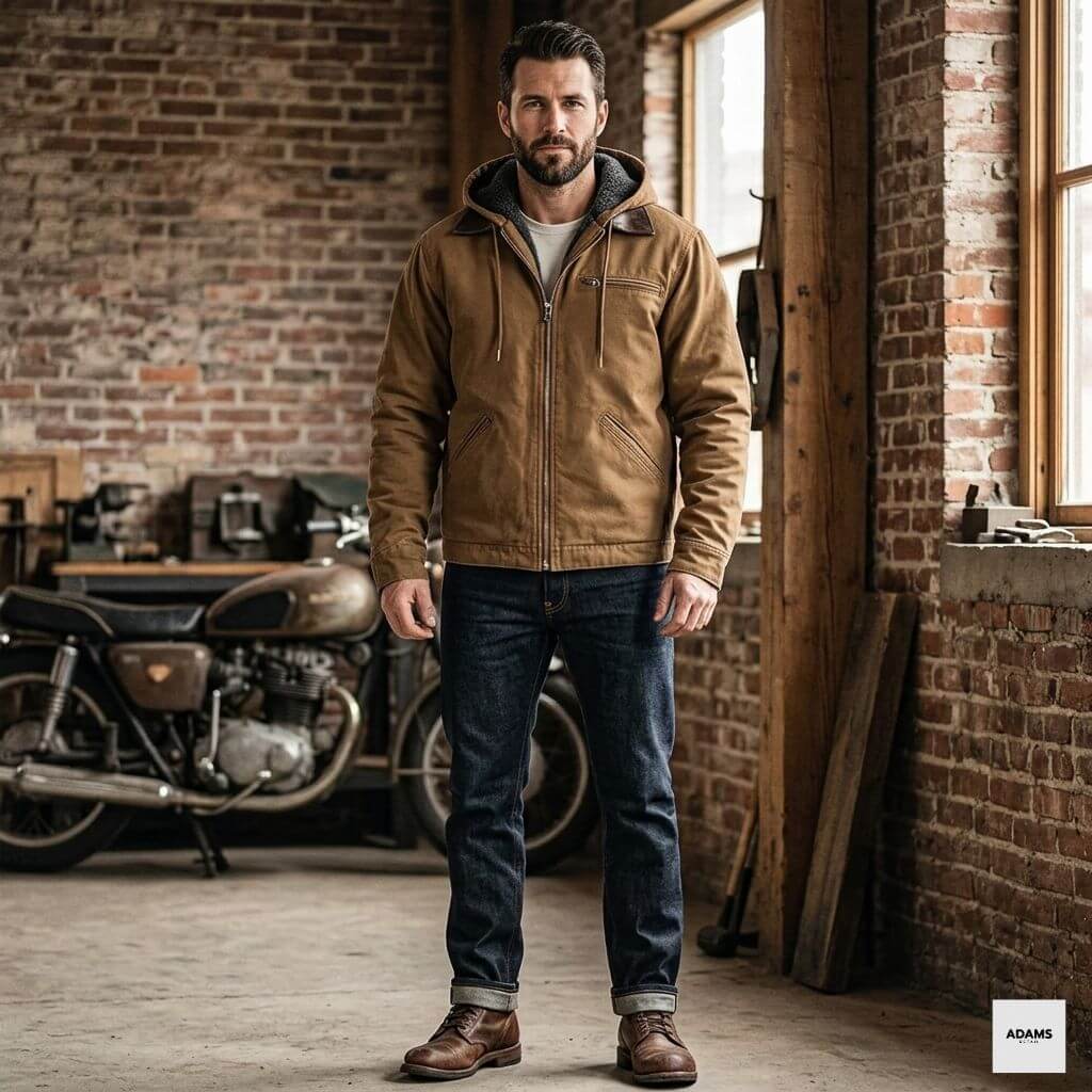 Herren Wasserdichte Outdoor-Jacke | Elegante Moderne Regenjacke 8