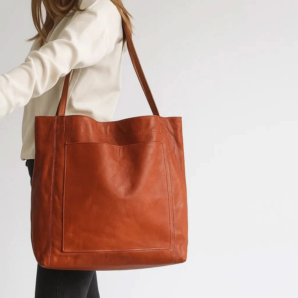 Sophia | Umhängetasche aus veganem Leder mit geräumigem Design | Stilvolle Tasche für Alltag und Freizeit