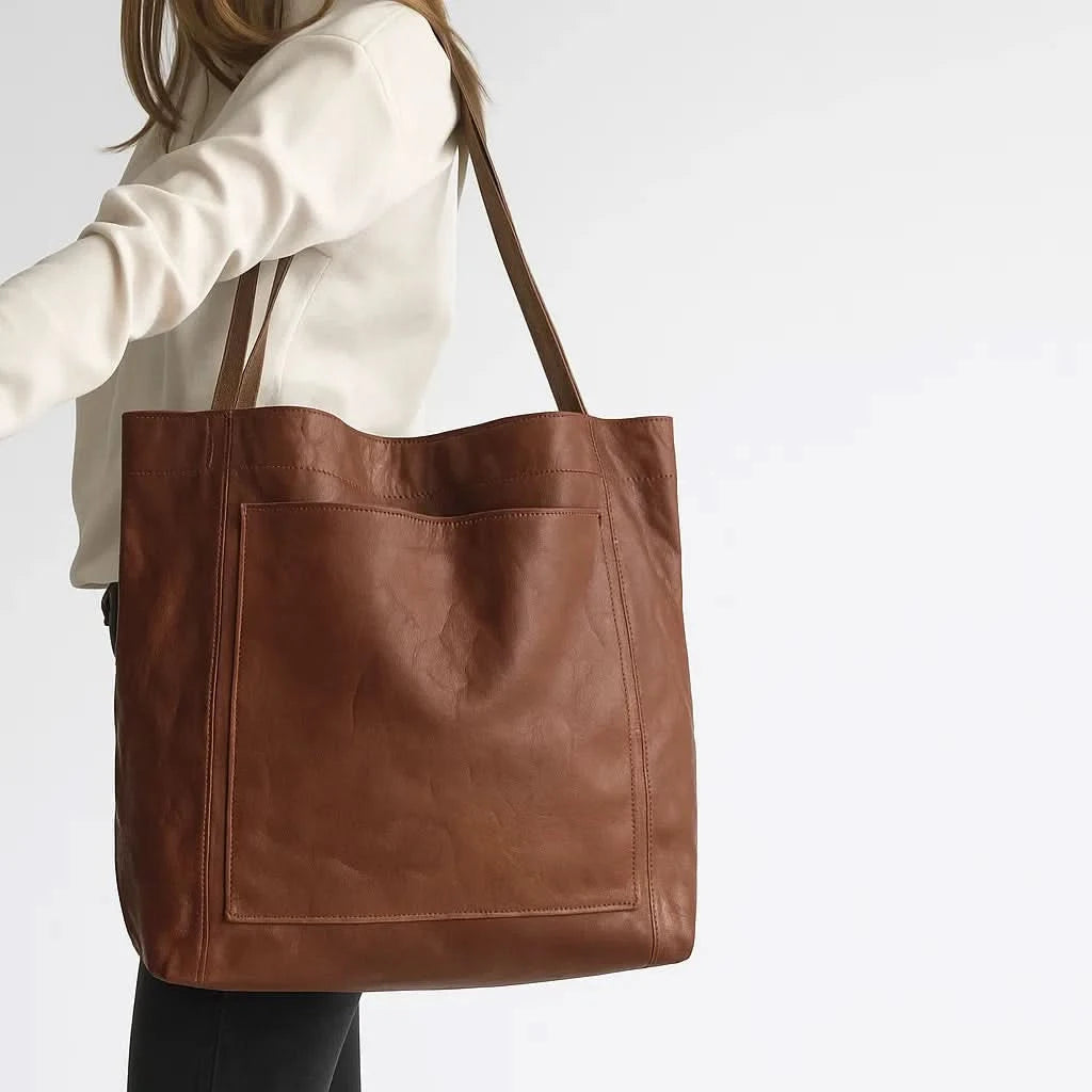 Sophia | Umhängetasche aus veganem Leder mit geräumigem Design | Stilvolle Tasche für Alltag und Freizeit