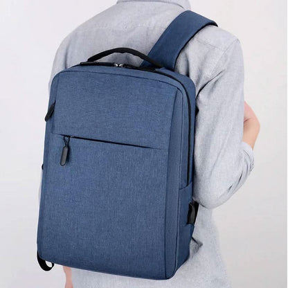 Laptop-Rucksack für Herren mit USB-Anschluss | Wasserdichtes Design für Sicherheit und Organisation