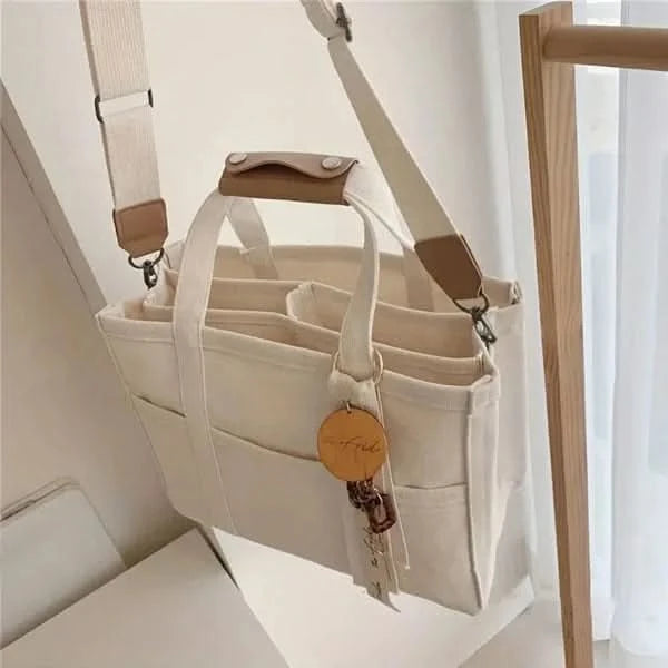 ToteChic | Canvas-Tragetasche mit geräumigem Design für vielseitige Nutzung